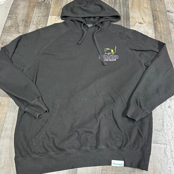 Diamond Supply Co x Family Guy Collective Hoodie Size 2XL Brian Smoking - Picture 11 of 12
